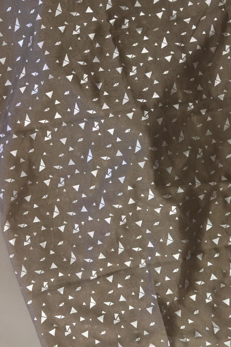 Tuch grau aus Polyester