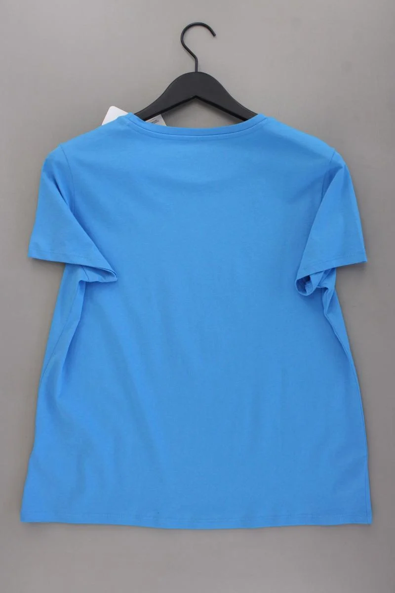 Tom Tailor (Denim) Printshirt Gr. XL neu mit Etikett Kurzarm blau aus Baumwolle