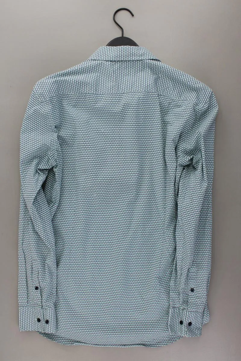 BOSS by Hugo Boss Langarmhemd für Herren Gr. Hemdgröße 41 geometrisches Muster