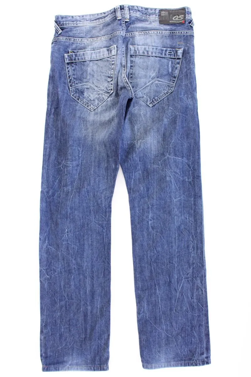 QS by s.Oliver Straight Jeans für Herren Gr. W32/L32 Modell Pete blau