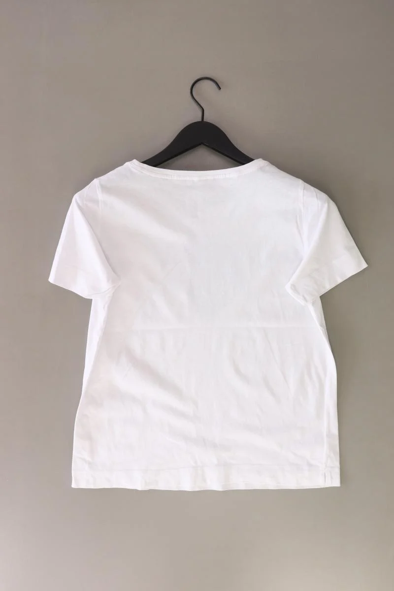 Street One Printshirt Gr. 38 Kurzarm weiß aus Baumwolle