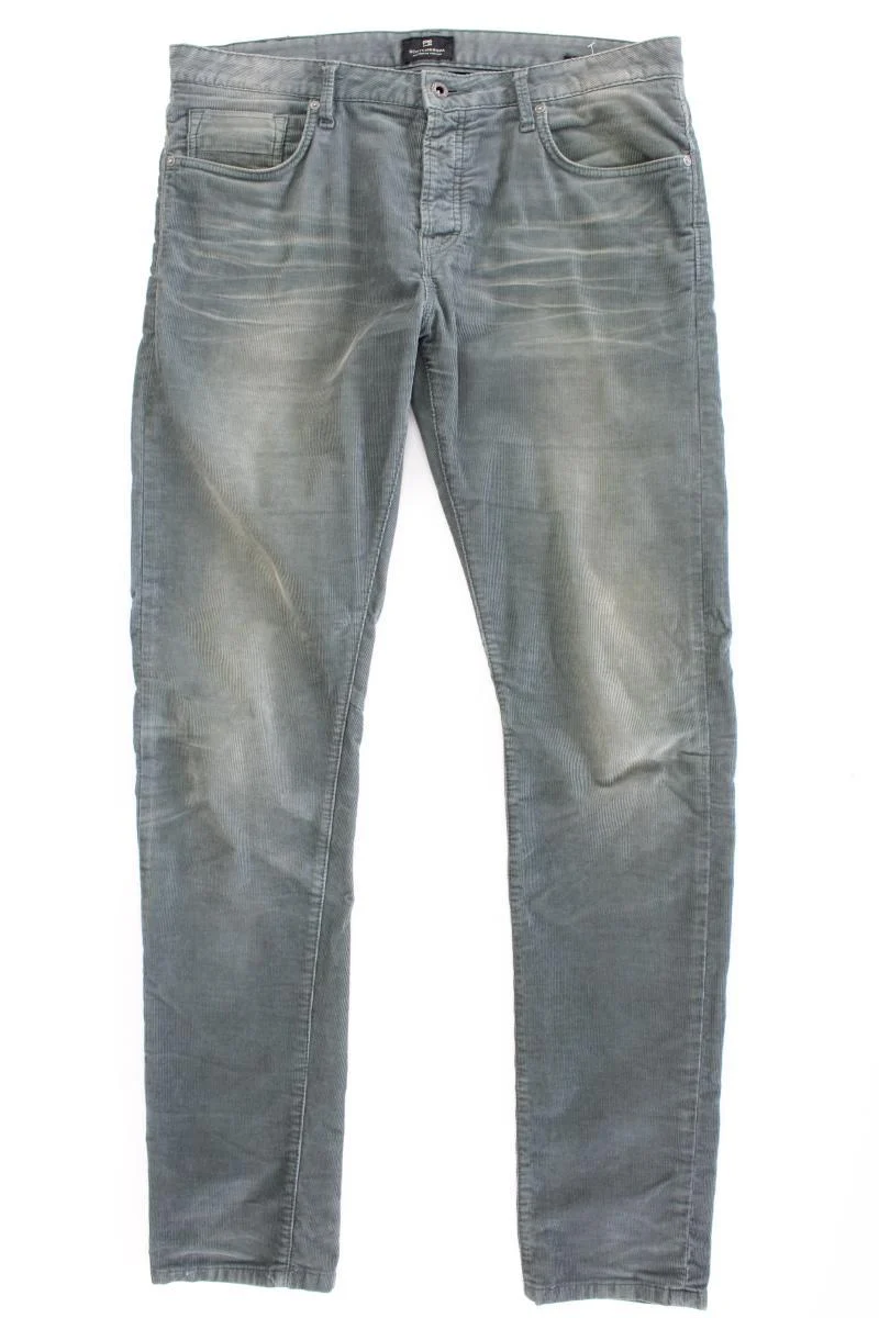 Scotch & Soda Cordhose für Herren Gr. W34/L34 Modell Dylan grün aus Baumwolle