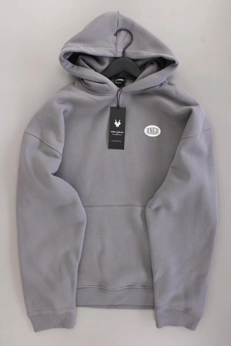 Hoodie für Herren Gr. XL neu mit Etikett grau aus Baumwolle