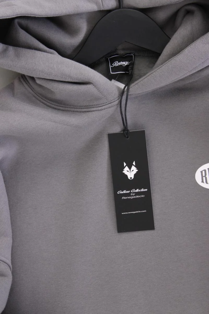Hoodie für Herren Gr. XL neu mit Etikett grau aus Baumwolle
