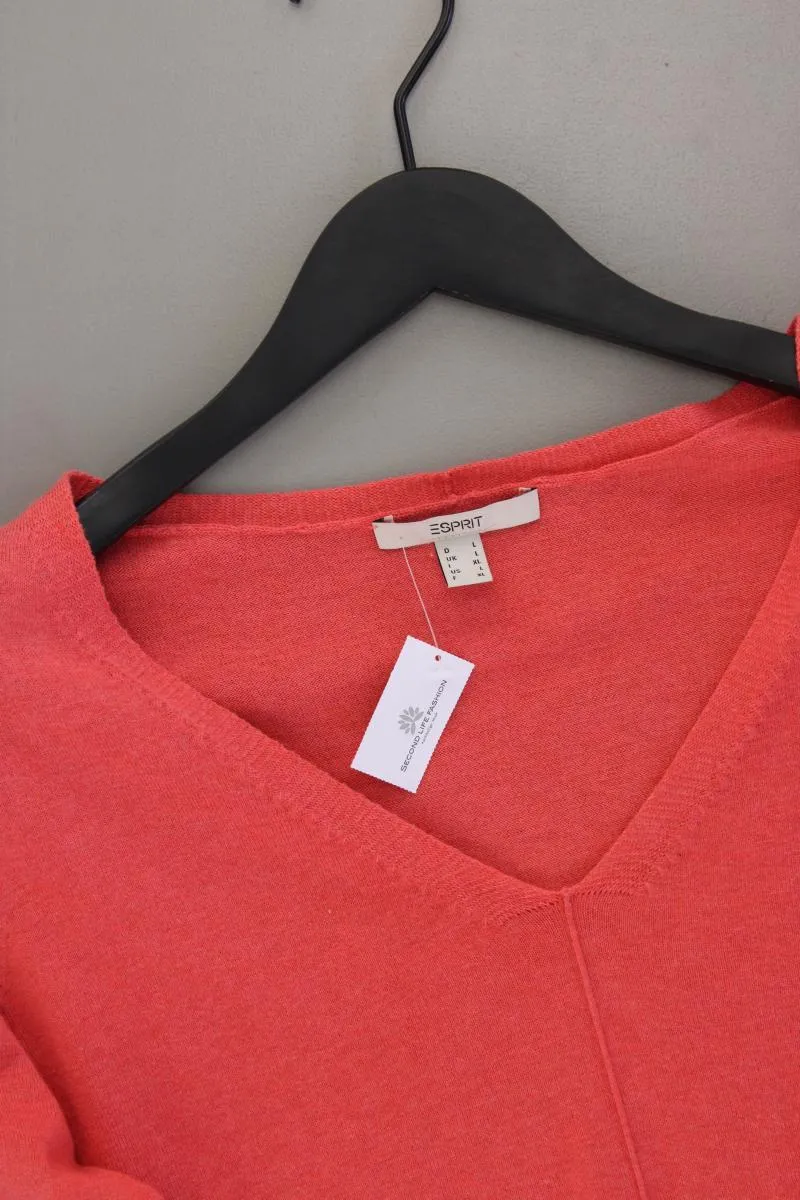 Esprit Feinstrickpullover Gr. L rot