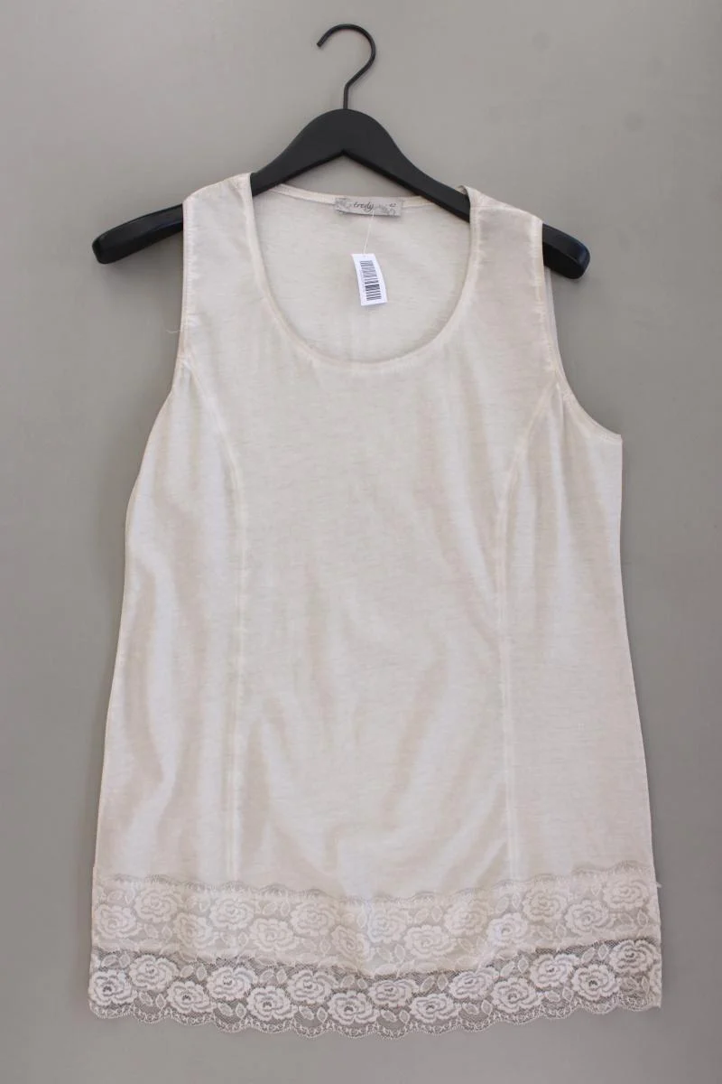 Tredy Trägertop Gr. 42 creme