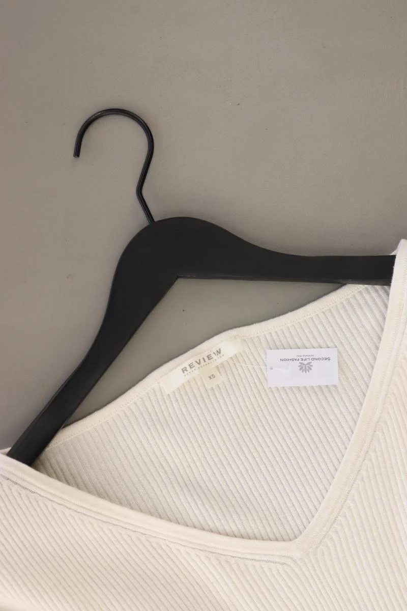 Review Crop Pullover Gr. XS creme