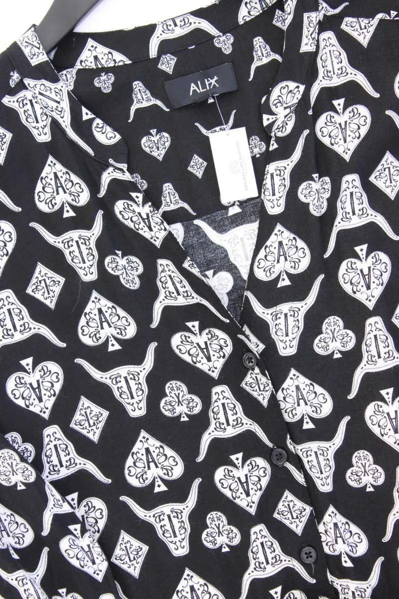 Alix Langarmkleid Gr. S schwarz aus Viskose
