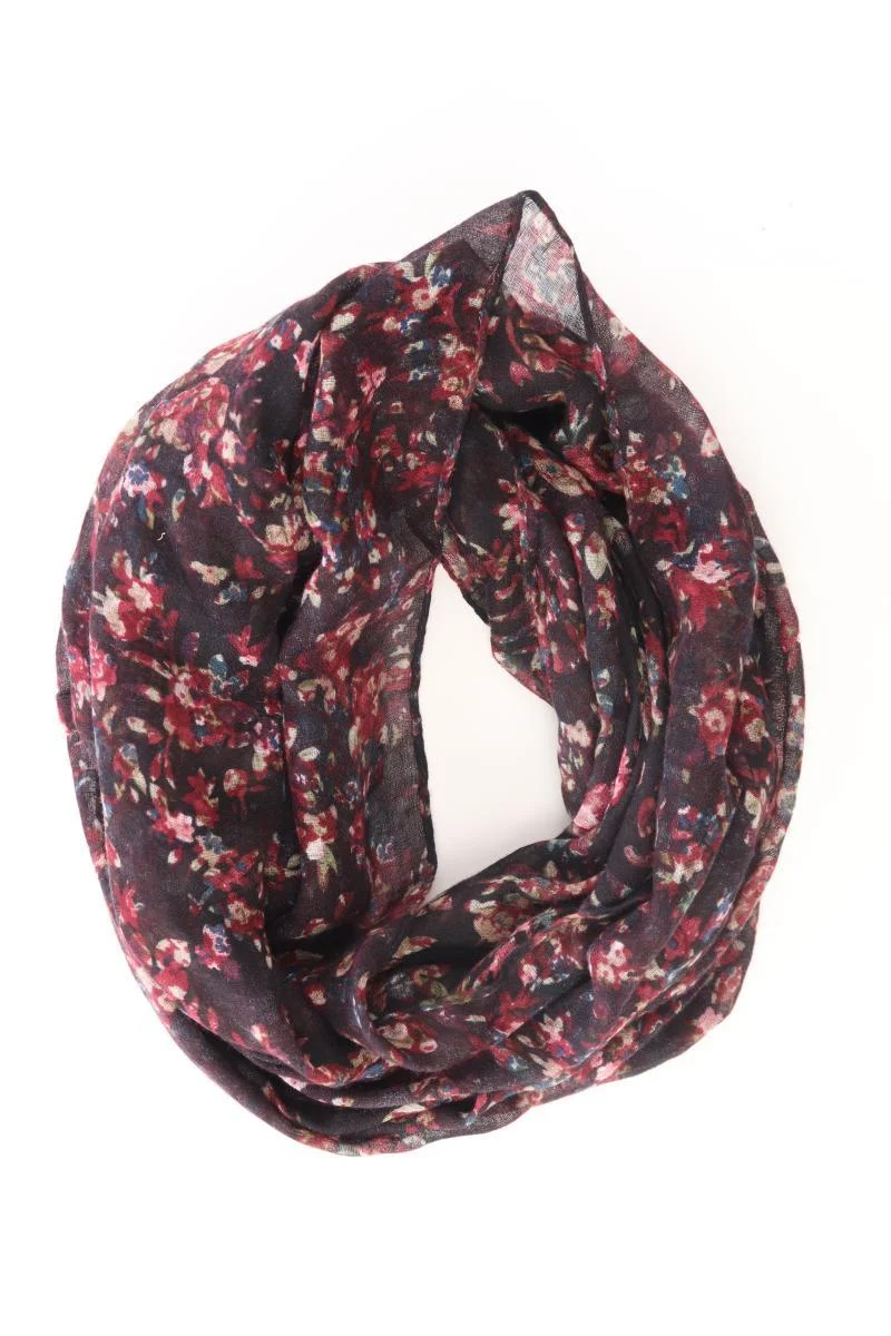 Tuch mit Blumenmuster mehrfarbig