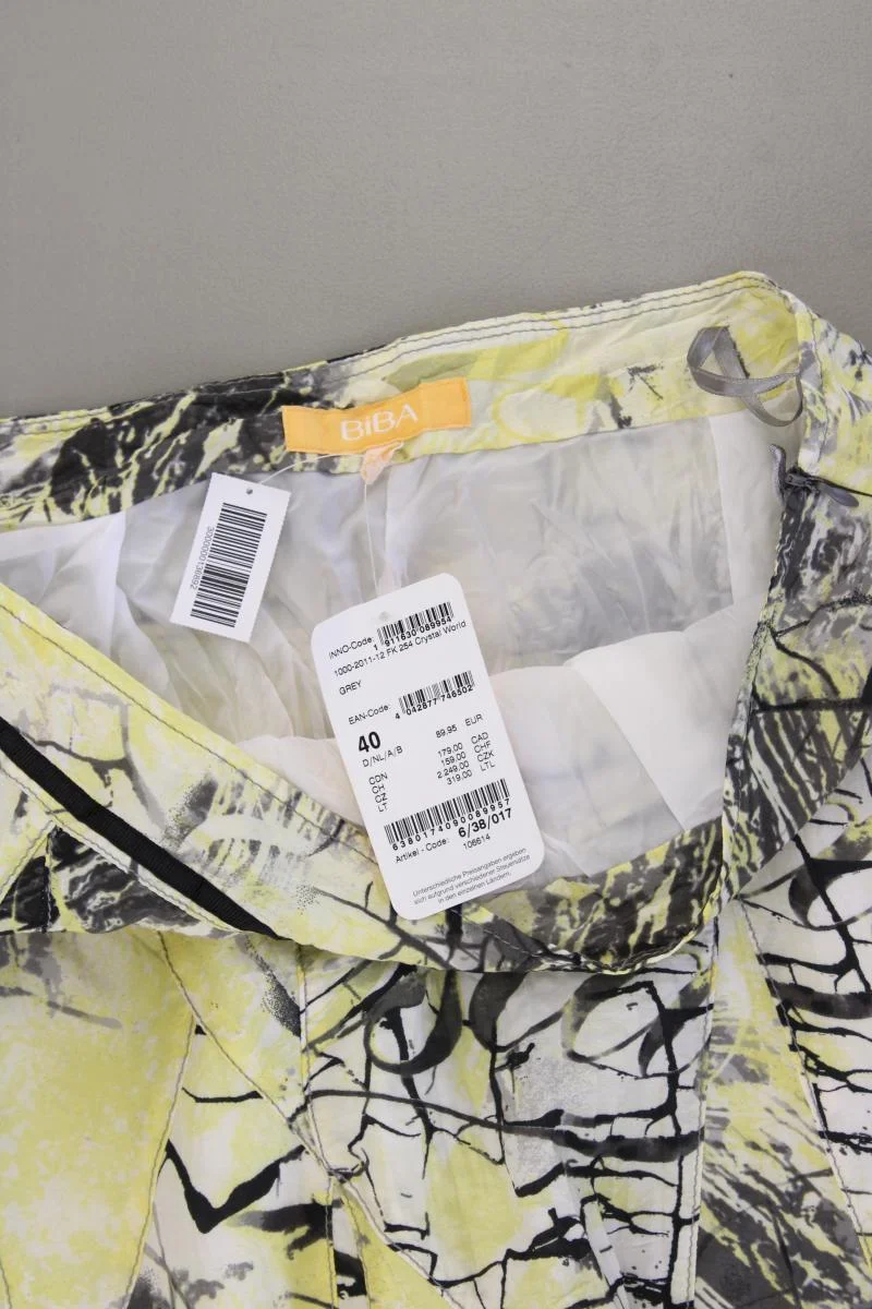 Biba Midirock Gr. 40 neu mit Etikett Neupreis: 89,95€! gelb aus Baumwolle