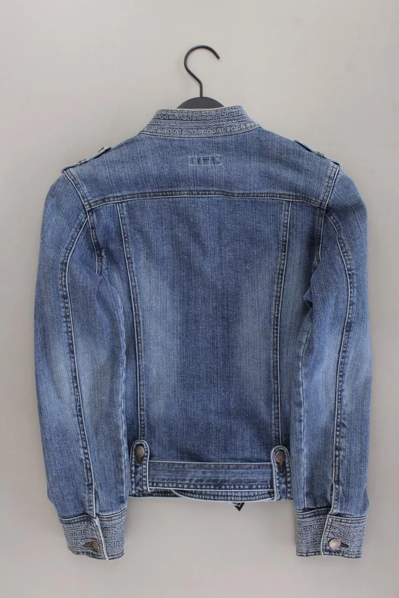 Bon'a Parte Jeansjacke Gr. 40 blau aus Baumwolle