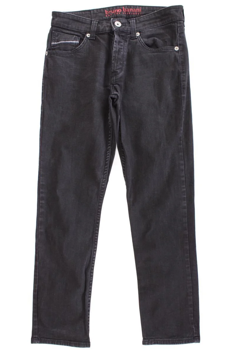 Bruno Banani Straight Jeans für Herren Gr. W31/L20 grau aus Baumwolle