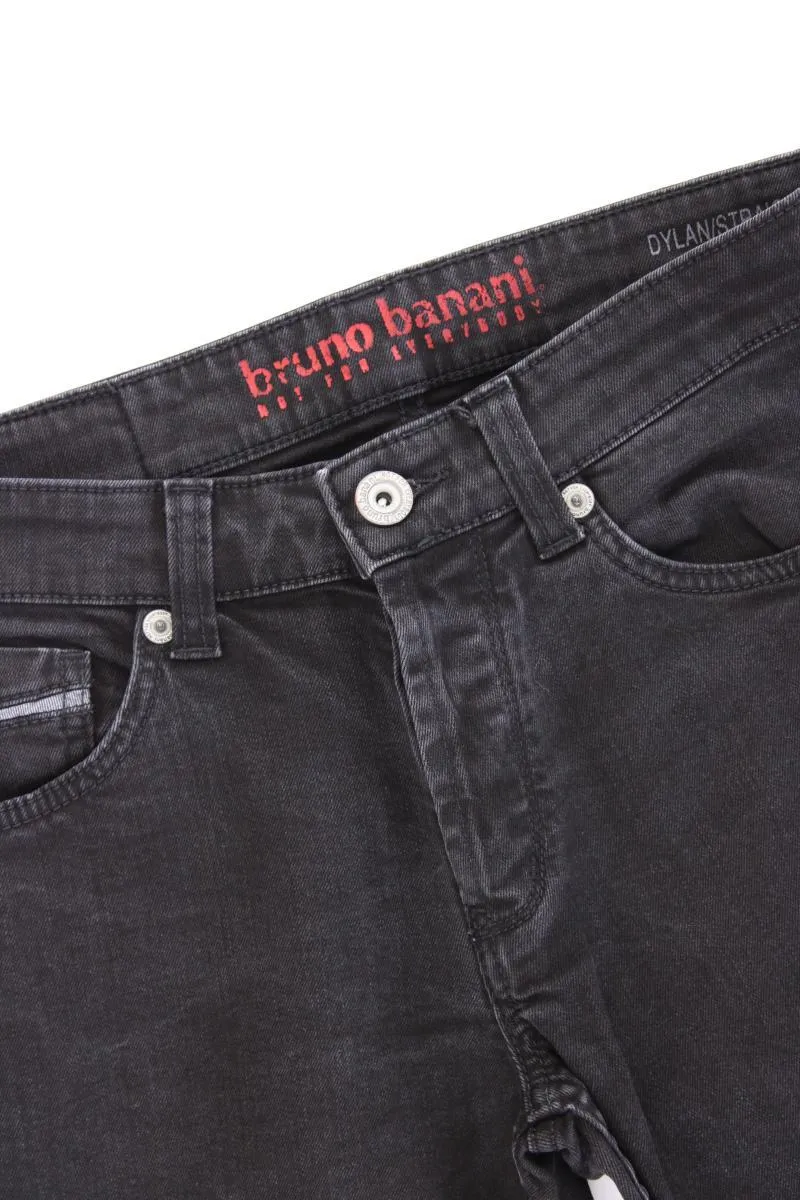 Bruno Banani Straight Jeans für Herren Gr. W31/L20 grau aus Baumwolle