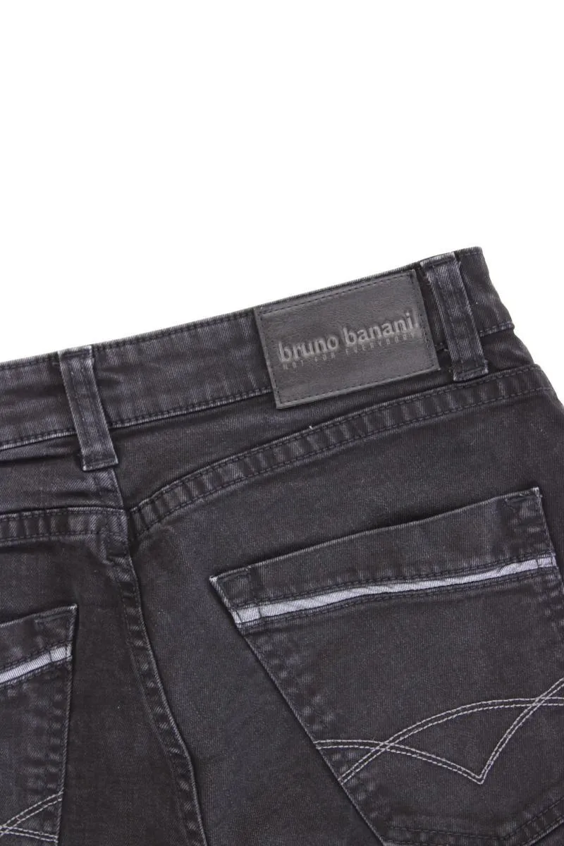 Bruno Banani Straight Jeans für Herren Gr. W31/L20 grau aus Baumwolle