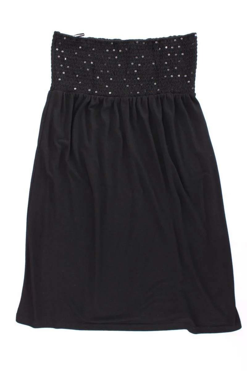 Hunkemöller Bandeaukleid Gr. XL Ärmellos schwarz