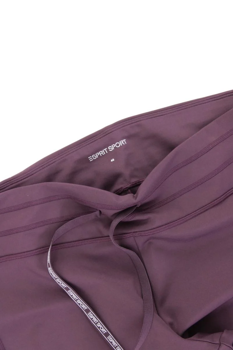 Esprit Sport Hose Gr. 46 neuwertig lila aus Polyester
