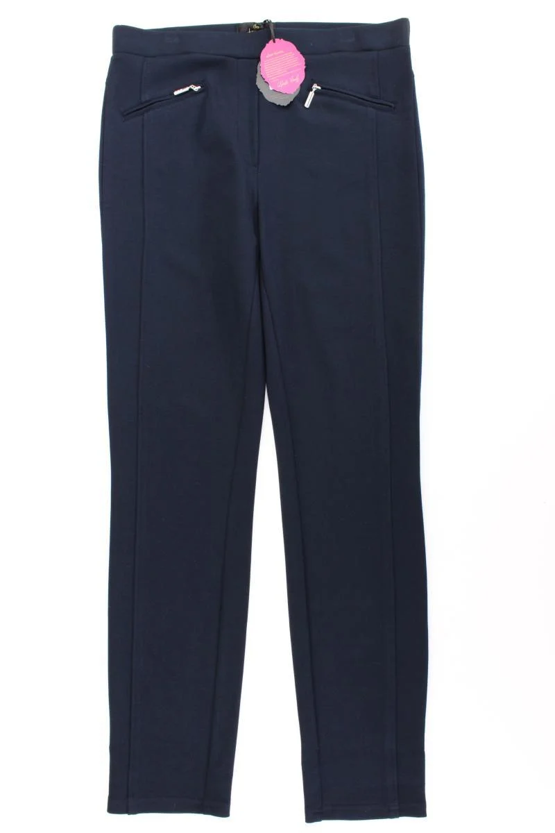 Alfredo Pauly Stretchhose Gr. 42 neu mit Etikett blau aus Viskose