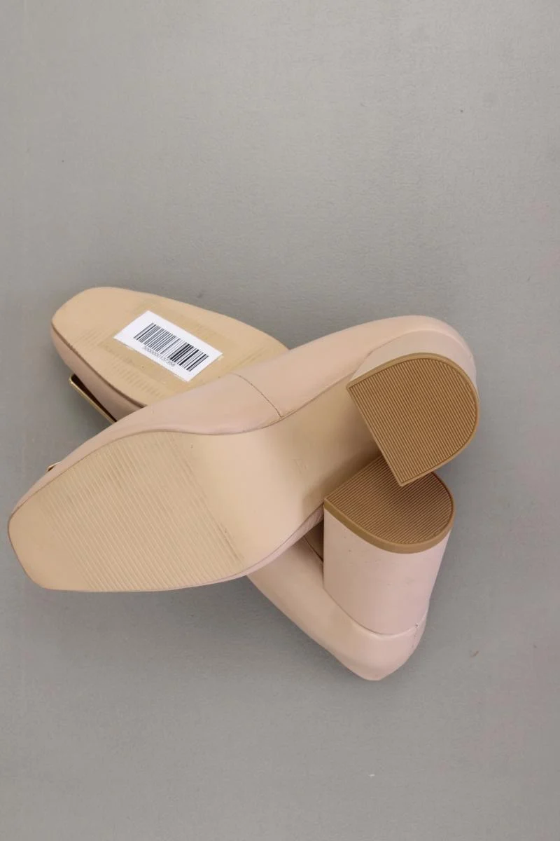 VA Milano Pumps Gr. 37 creme aus Leder