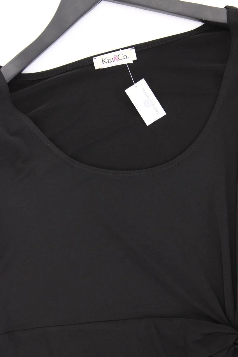 Kim & Co. Stretchkleid Gr. 46 Ärmellos schwarz