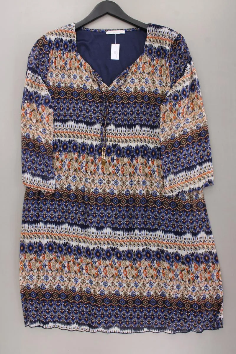 Armand Thiery Midikleid Gr. 46 3/4 Ärmel mehrfarbig