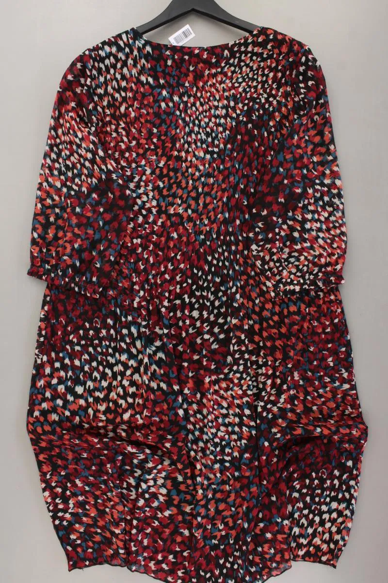 Paprika Midikleid Gr. 46 3/4 Ärmel mehrfarbig