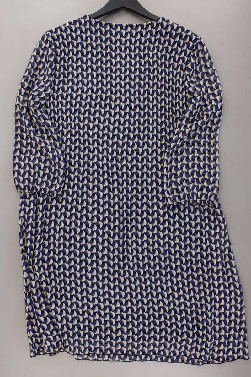 Armand Thiery Chiffonkleid Gr. 46 3/4 Ärmel blau