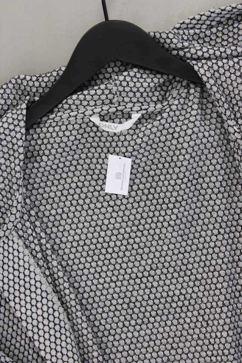 Only Cardigan Gr. L Langarm grau aus Baumwolle
