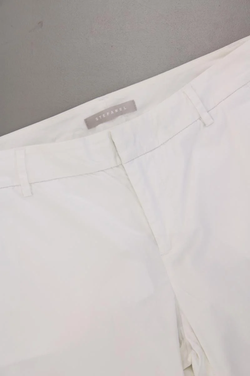 Stefanel Hose Gr. 38 weiß