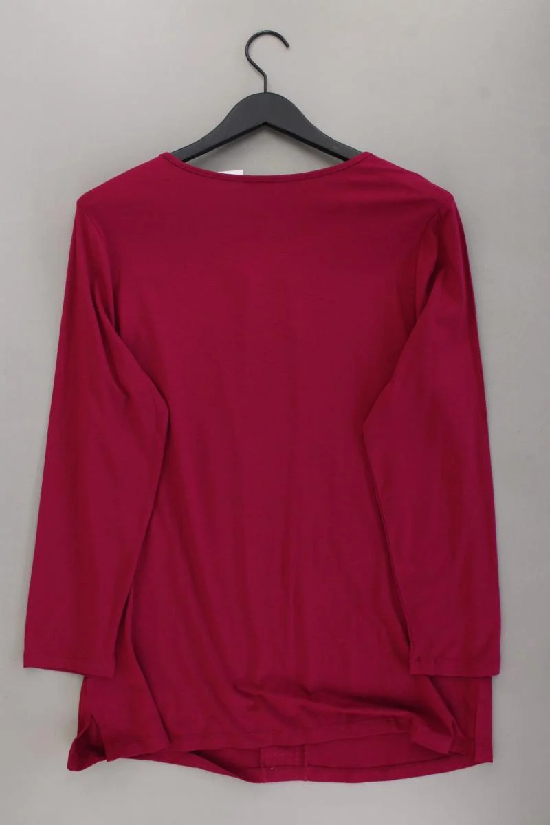 VA Milano Longsleeve-Shirt Gr. 44 neuwertig Langarm lila aus Viskose