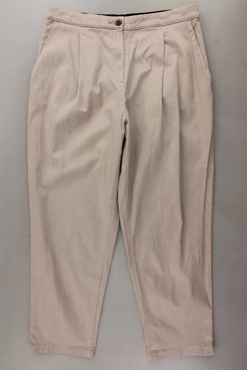Esprit Chinohose Gr. 44 creme aus Lyocell