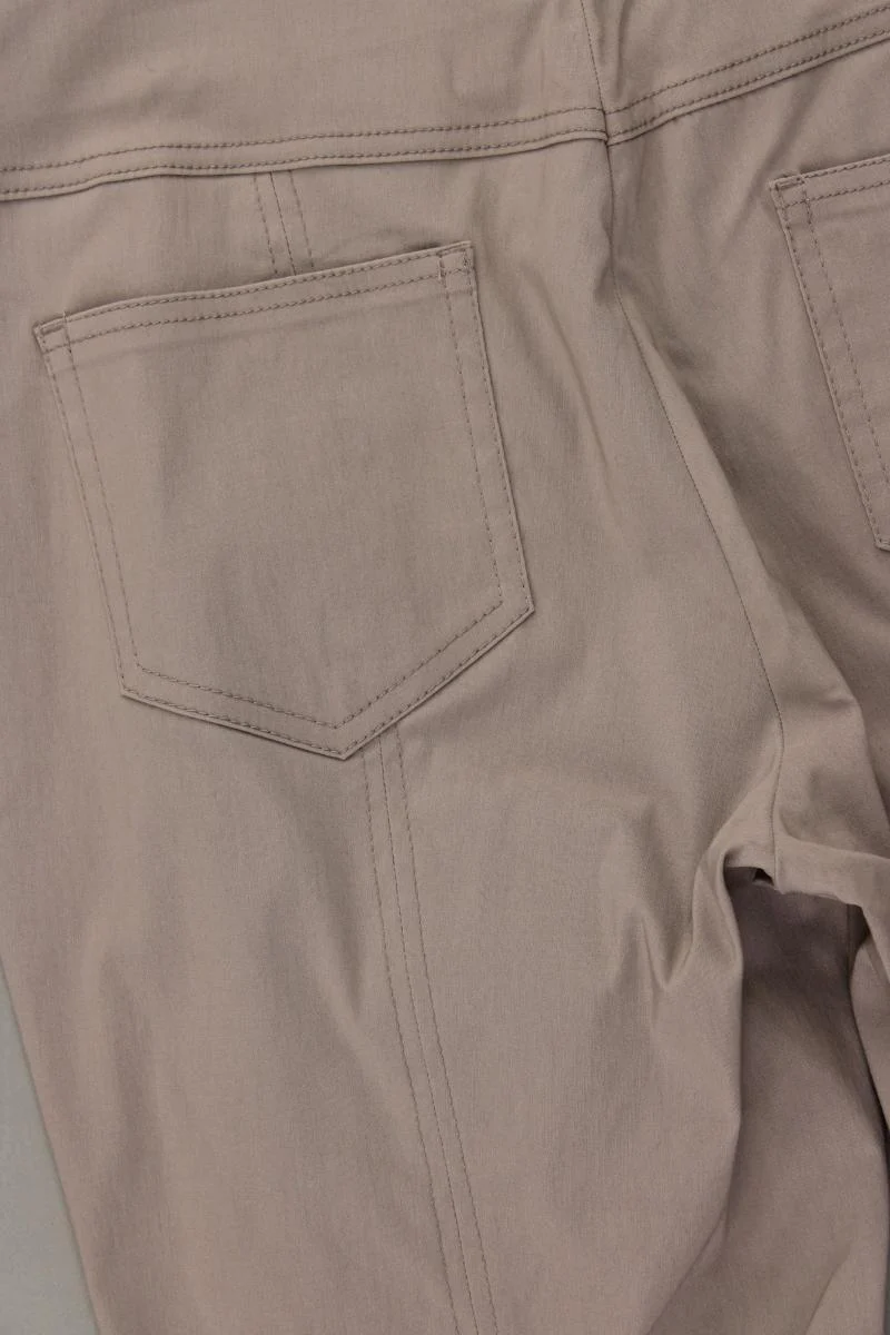 HEARTBEAT by Khadra Sufi Hose Gr. 44 neuwertig grau aus Viskose