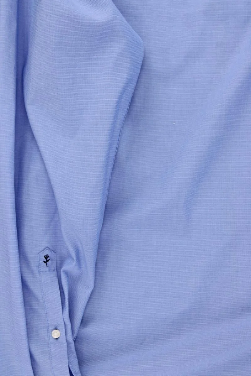 Seidensticker Langarmhemd für Herren Gr. Hemdgröße 42 blau