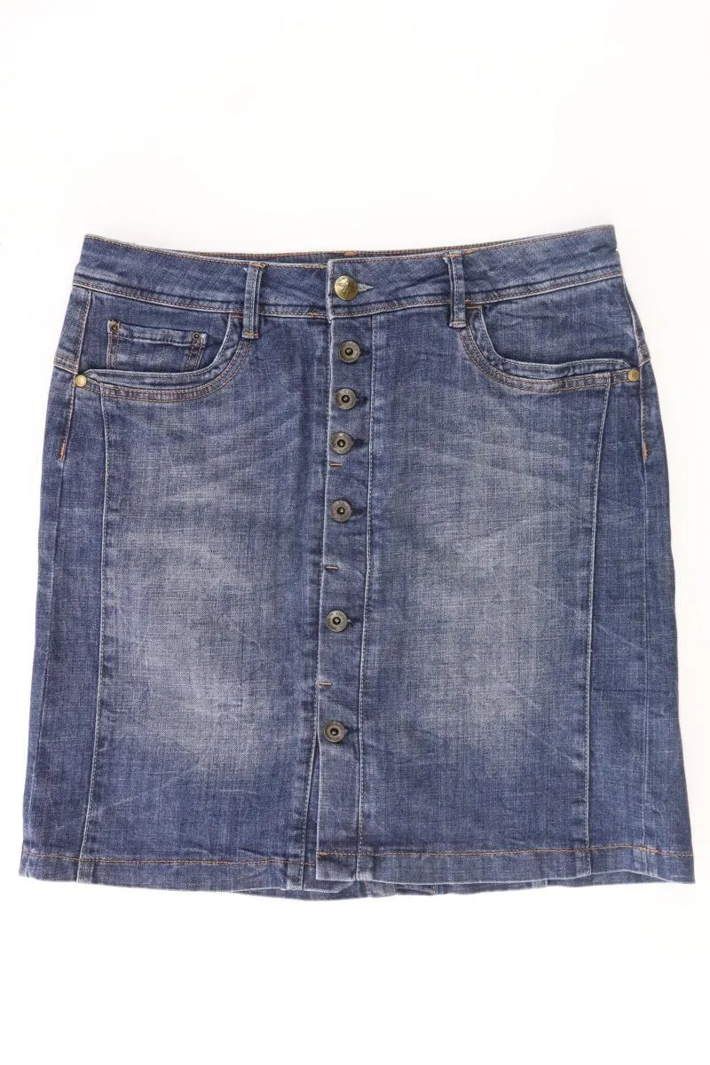 Mexx Jeansrock Gr. W30 blau aus Baumwolle