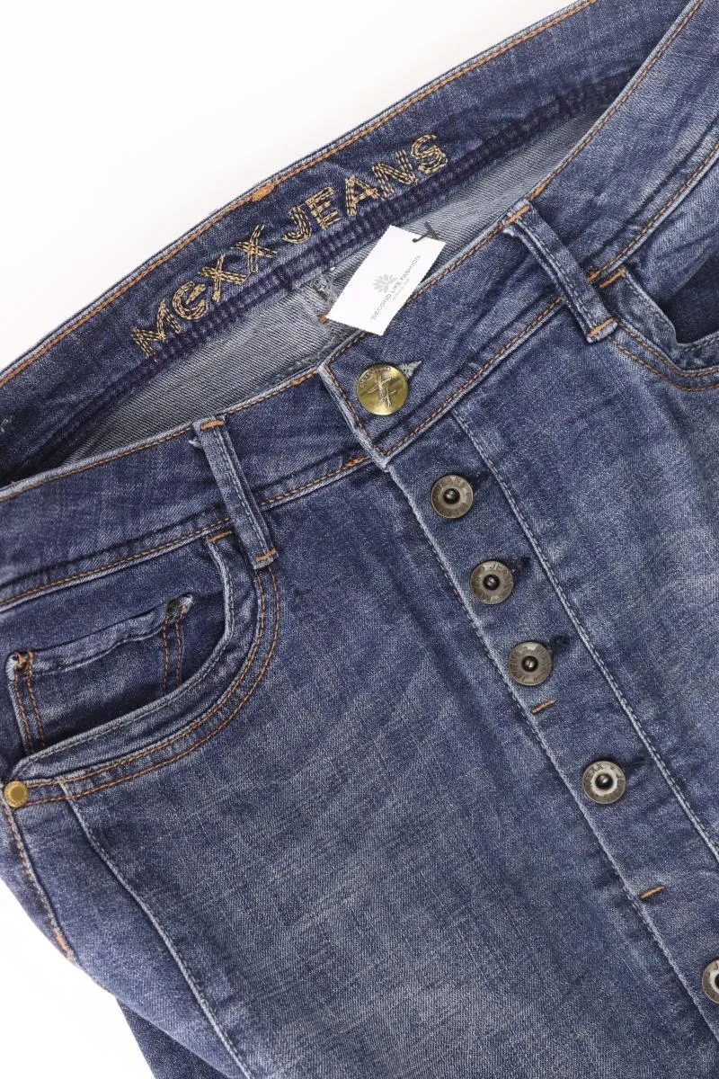 Mexx Jeansrock Gr. W30 blau aus Baumwolle