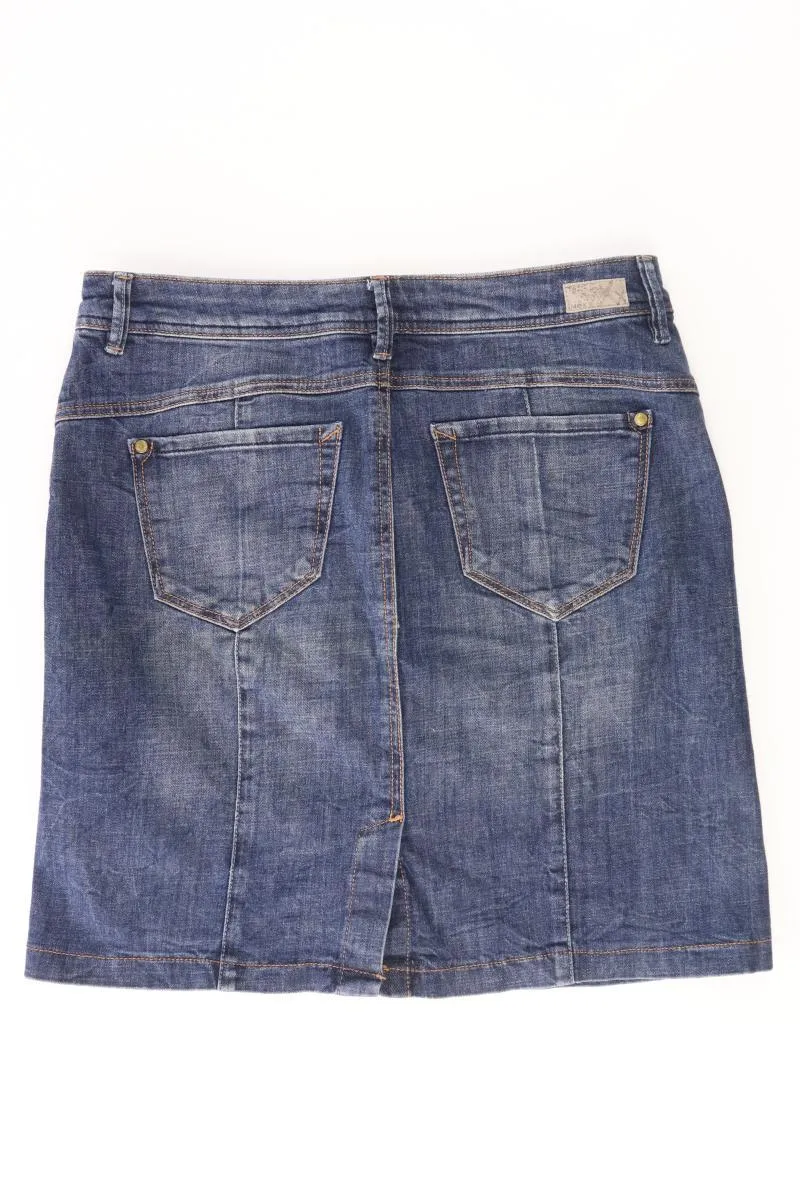 Mexx Jeansrock Gr. W30 blau aus Baumwolle