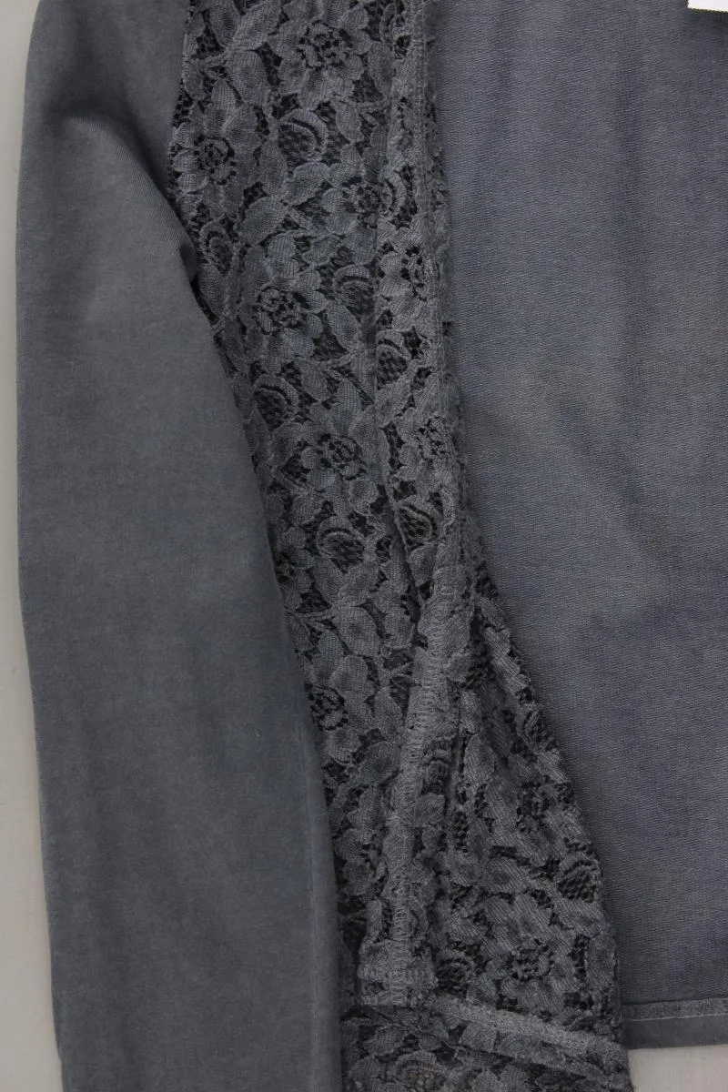 Street One Classic Cardigan Gr. 34 Langarm grau aus Baumwolle
