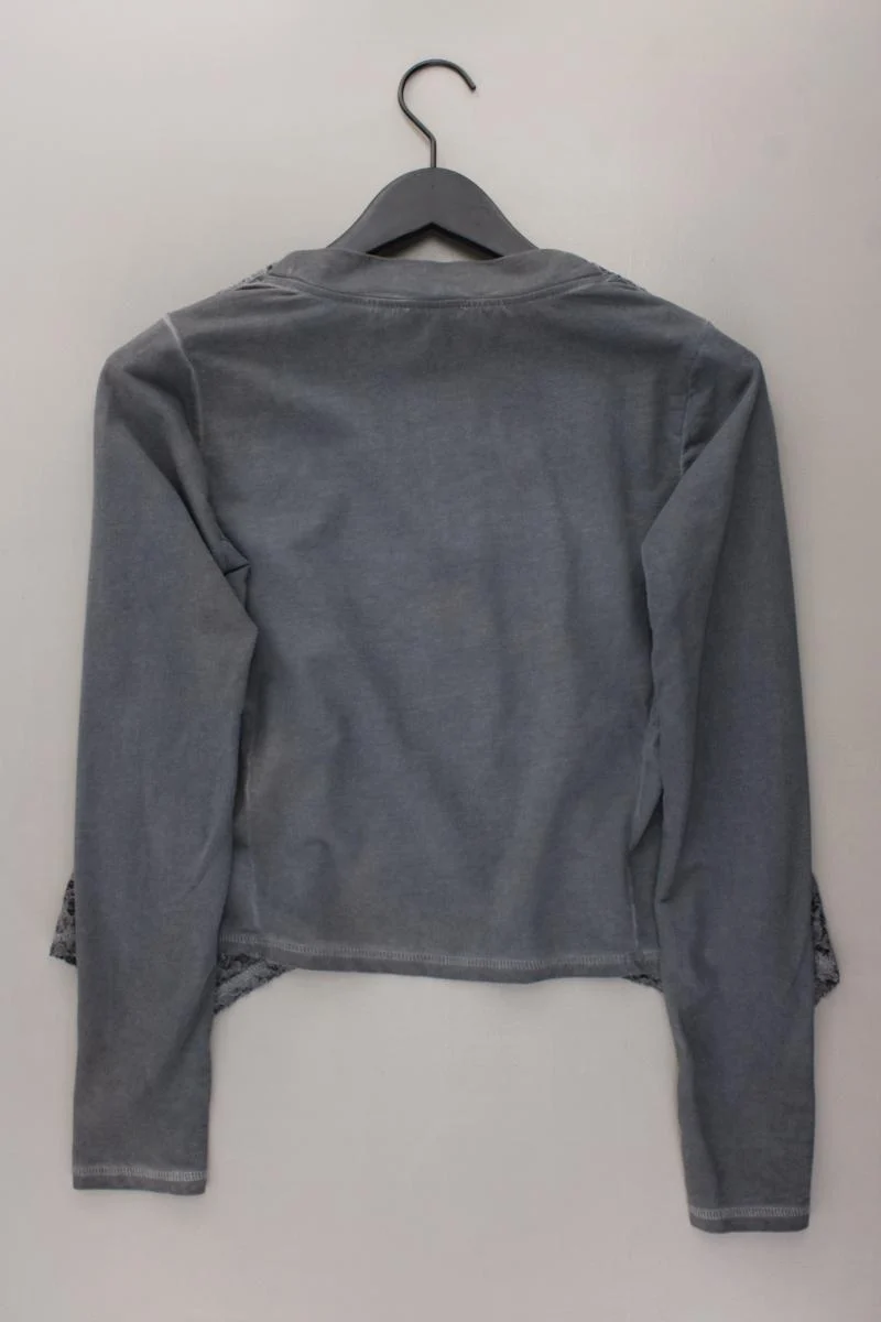 Street One Classic Cardigan Gr. 34 Langarm grau aus Baumwolle