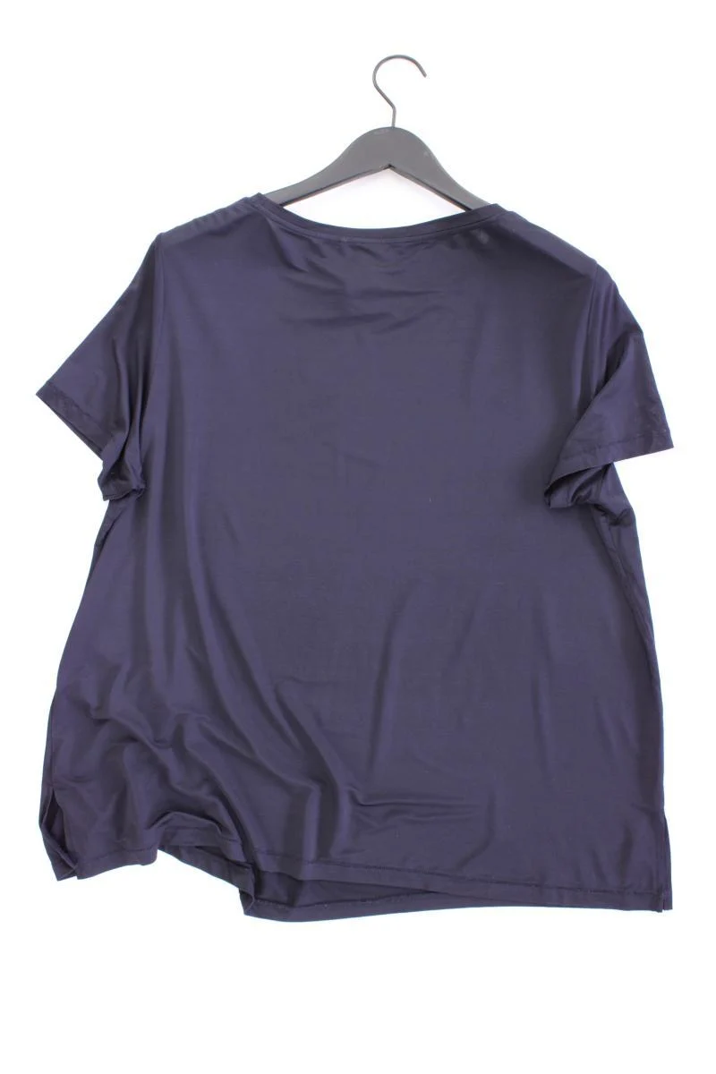 s.Oliver T-Shirt Gr. 48 neuwertig Kurzarm blau aus Viskose