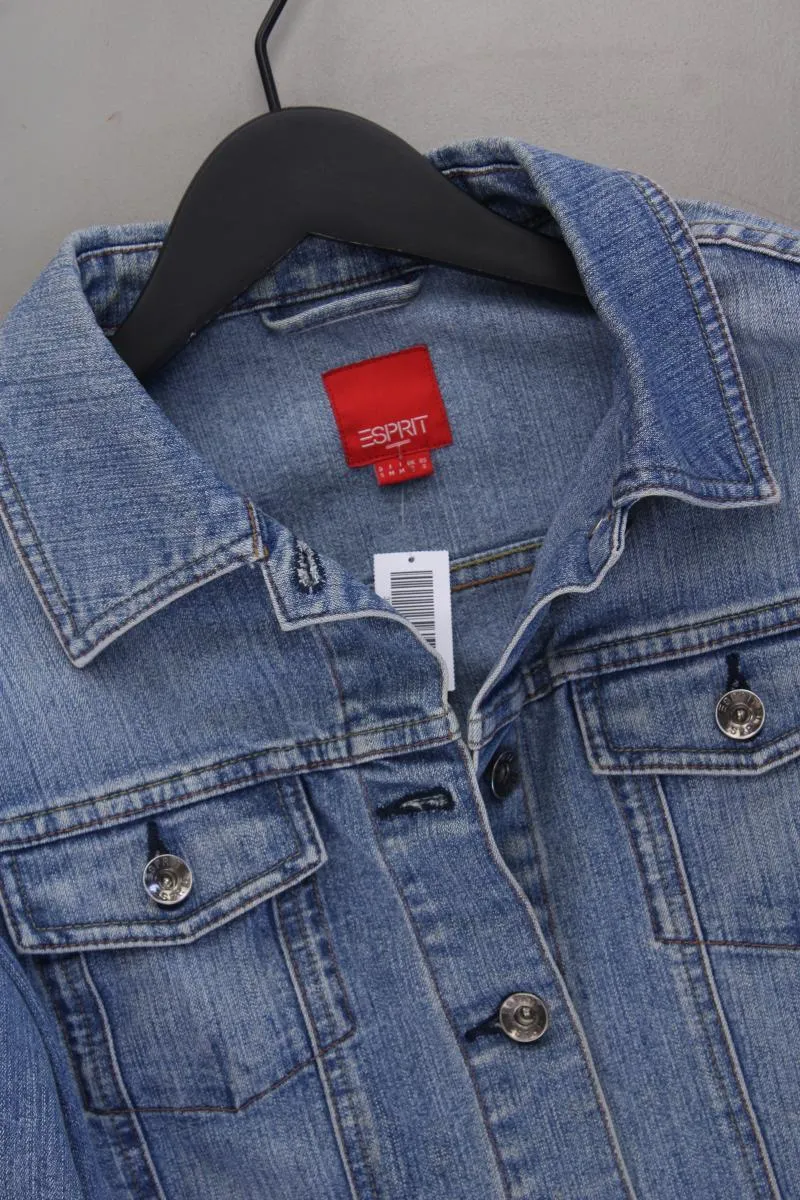 Esprit Jeansjacke Gr. S blau aus Baumwolle