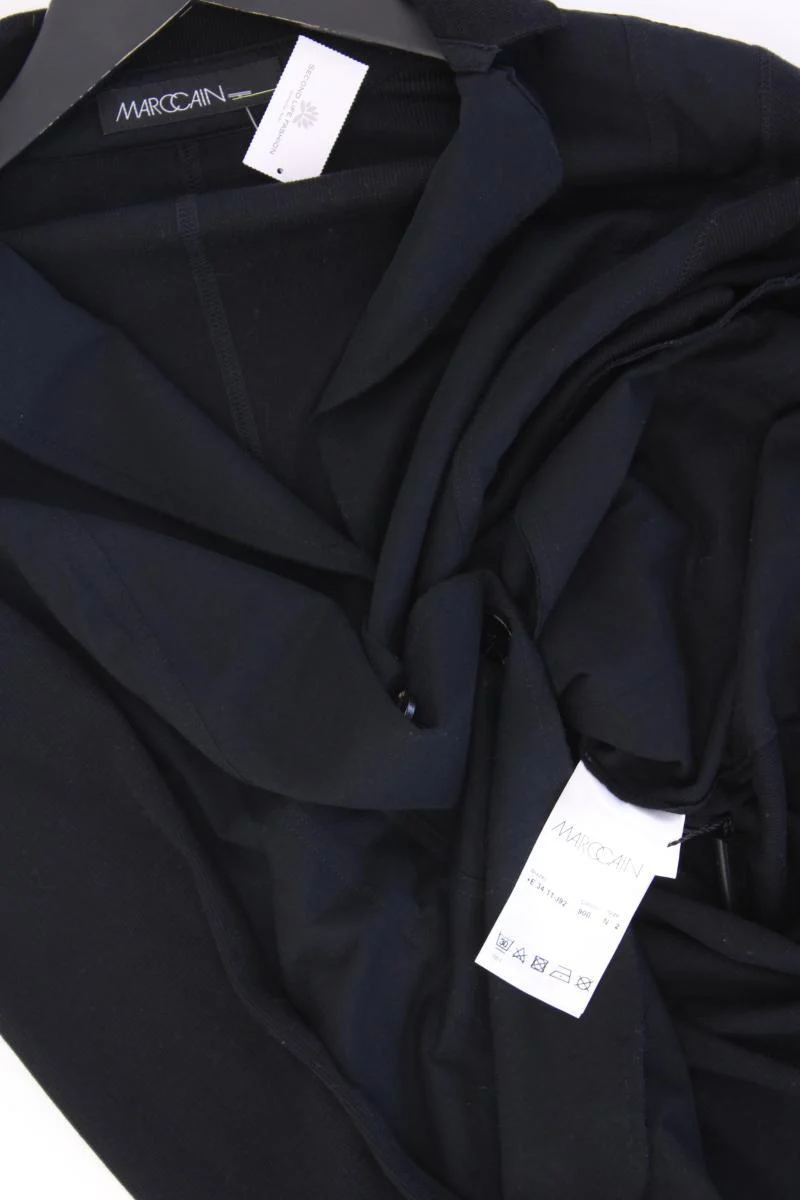 Marc Cain Slim Blazer Gr. 36 schwarz aus Baumwolle