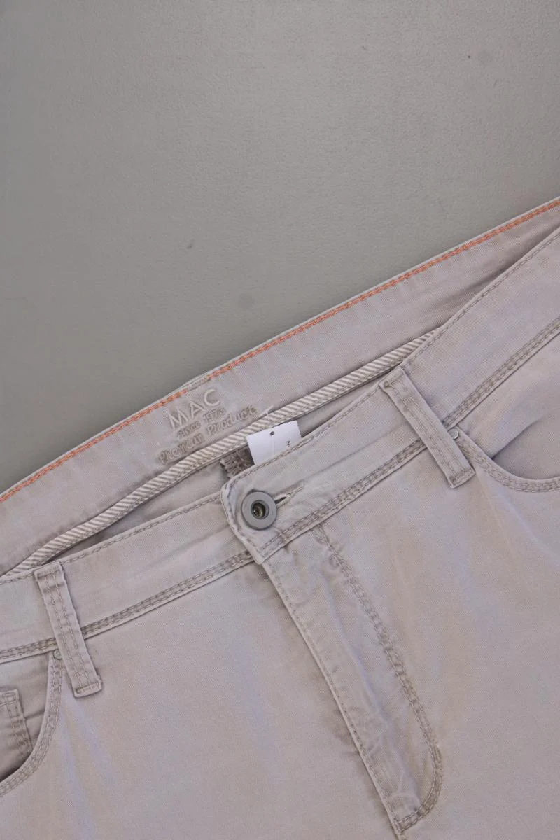 MAC Five-Pocket-Hose Gr. 44/L32 grau aus Baumwolle