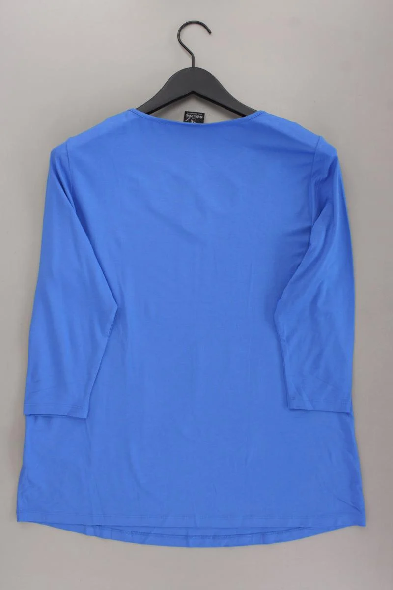 Madeleine Classic Shirt Gr. 46 3/4 Ärmel blau aus Viskose