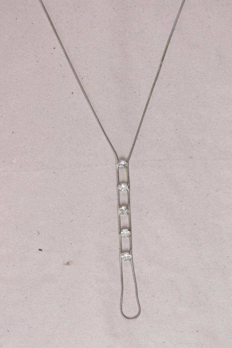 Halskette silber