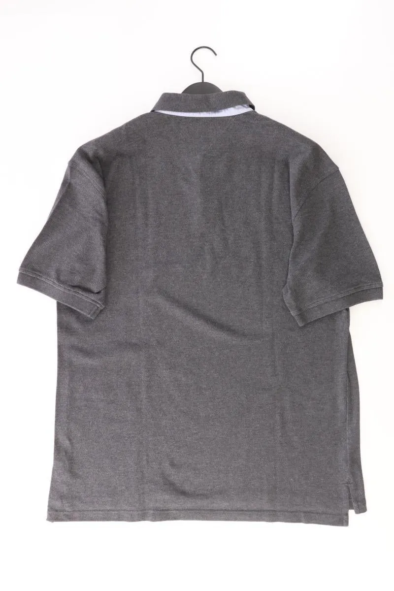 Tommy Hilfiger Poloshirt für Herren Gr. XL Kurzarm grau aus Baumwolle