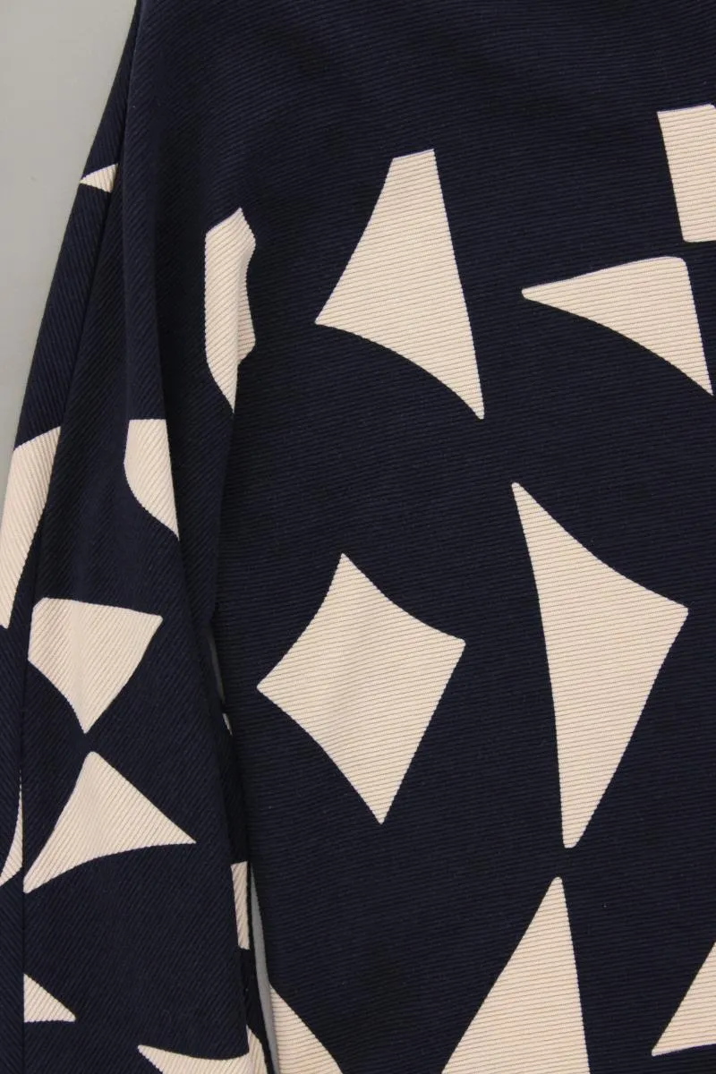 Street One Classic Cardigan Gr. 38 Langarm blau aus Viskose