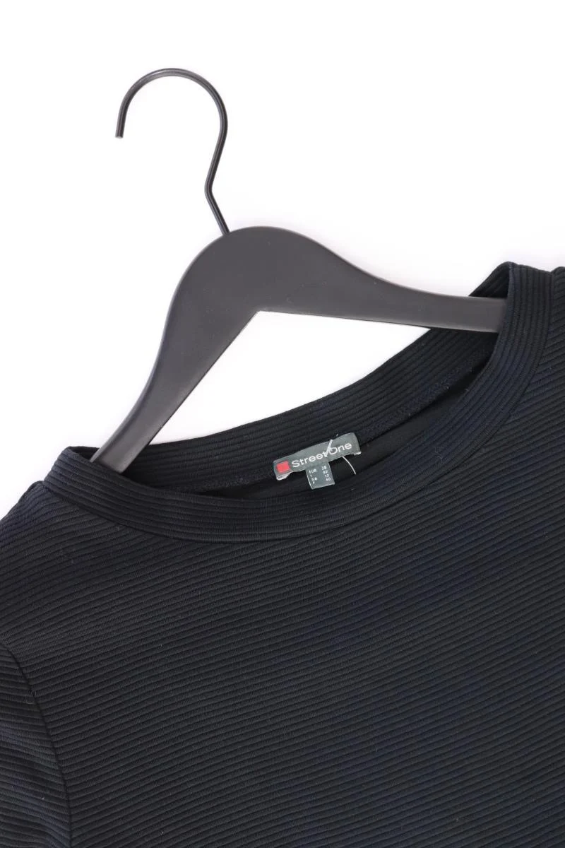 Street One Regular Shirt Gr. 38 3/4 Ärmel schwarz