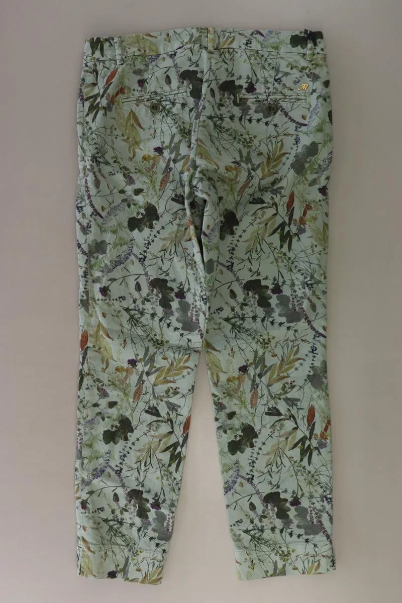Mason's Hose Gr. IT 40 (XS) mit Blumenmuster neu mit Etikett olivgrün