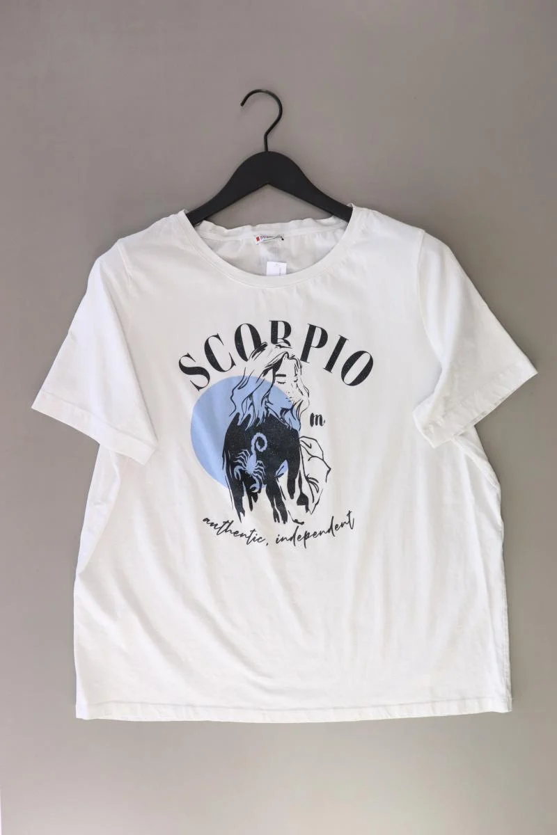 Second Hand Outfit Größe XL mit Street One Printshirt in Gr. 46 und Halskette