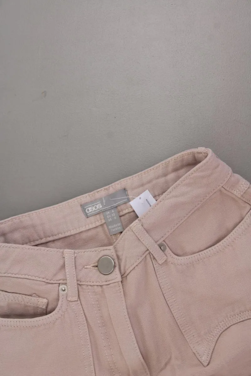 Asos Shorts Gr. 32 creme aus Baumwolle