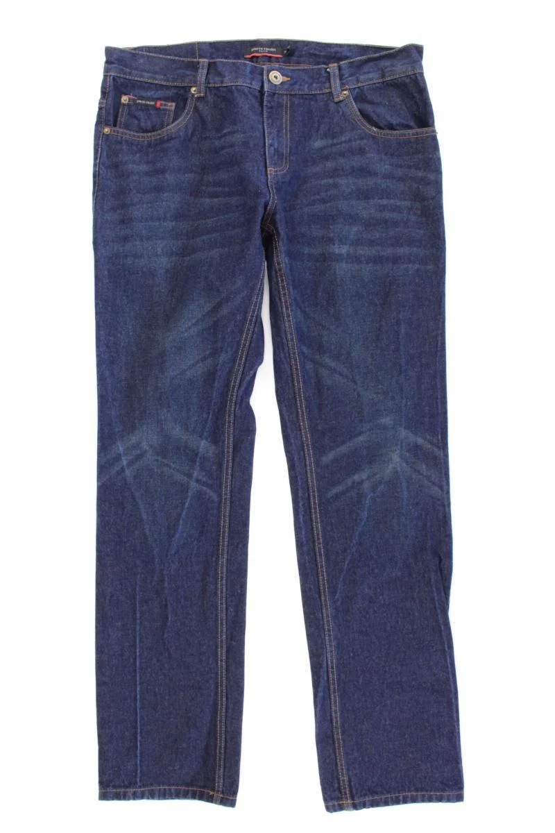 Pierre Cardin Straight Jeans für Herren Gr. W36 blau aus Baumwolle